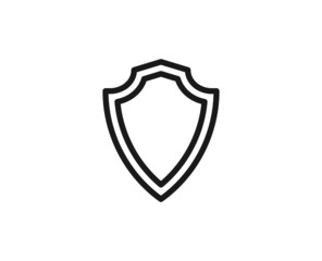 Black line icon on white background