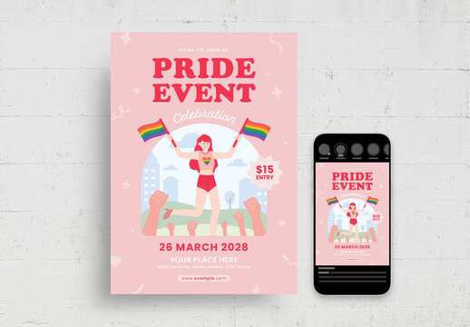 Lgbt Pride Month Event Flyer Poster