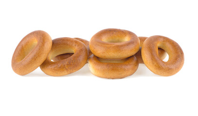Bagels isolated on a white background