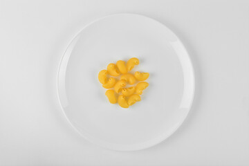 italian traditional macaroni pipe rigate