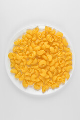 italian traditional macaroni pipe rigate