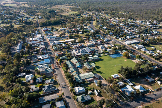 The Northern New South Wales town of  Warialda , Australia