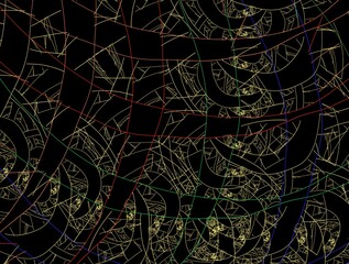 Imaginatory fractal abstract background Image