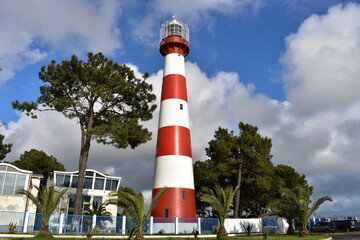 lighthouse. lighthouse by the sea shore. lighthouse for ships. High quality photo