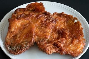Two fried fish