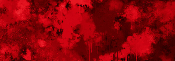 Ominous Background with Blood Spray Web graphics
