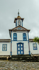 church in the city of Diamantina, State of Minas Gerais, Brazil