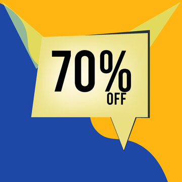 70% Off Promotion Discount