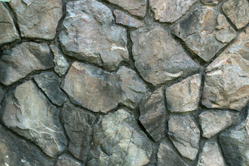 Floors or walls built of stone are strong.