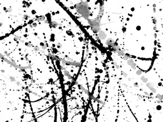 black ink paint stroke ink splatter, ink blot ,background