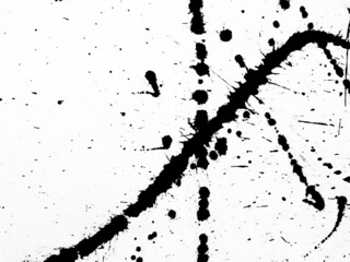 black ink paint stroke ink splatter, ink blot ,background