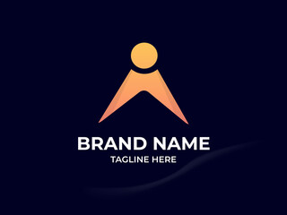 Modern Abstract square Coding Business Shape Based Creative Logo Design