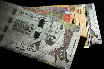 The Saudi riyal is the currency of Saudi Arabia. It is abbreviated as ر.س or SAR