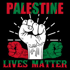 Free Free Palestine vector design, Palestine lives matter, template