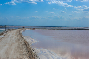 Río Lagartos lagoon,Mexico ,Yucatán, pink lagoon,Las Coloradas,Tours in Mexico,