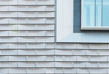 Exterior of modern architecture. building abstract background