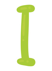 kid alphabet letter I