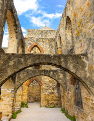 Room In The Convento, Mission San José, San Antonio Missions National Historical Park, San...