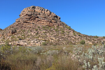 Fototapeta na wymiar Cape Town rock formation, South Africa, Landscape
