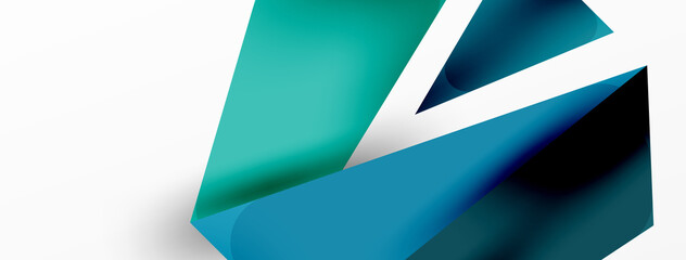 Background abstract overlapping shapes. Minimal composition vector illustration for wallpaper banner background or landing page