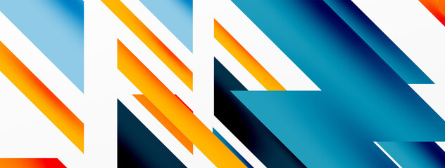 Dynamic lines background. Wallpaper for concept of AI technology, blockchain, communication, 5G, science, business and technology