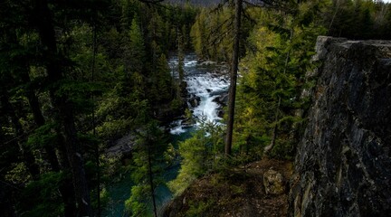 waterfall in the forest