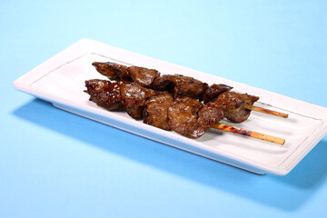 レバーの焼き鳥