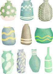 Cute ceramic vase