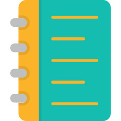 Fototapeta premium Notebook Icon