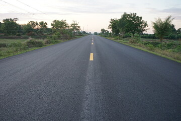asphalt pavement Used in advertising background land transport system