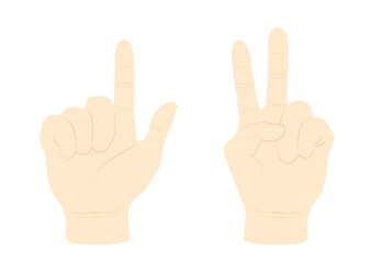 指で数字を表す2