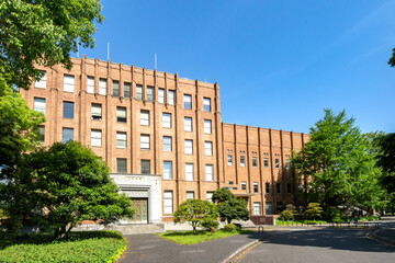 東京都千代田区日比谷公園の日比谷公会堂と市政会館