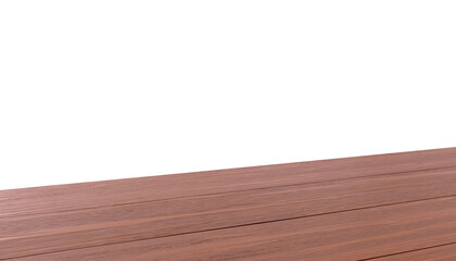 Perspective view of wood texture background with old natural pattern. Wooden table. 3D render illustration..