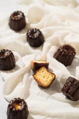Delicious Caneles photoshoot set up