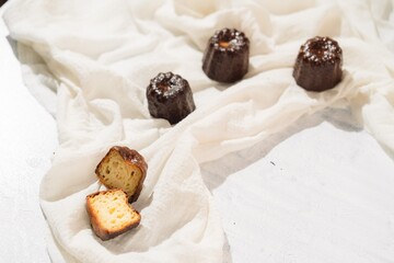 Delicious Caneles photoshoot set up