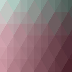 Fototapeta premium Abstract color Low-Polygones Generative Art background illustration