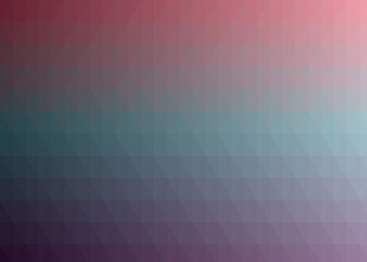 Obraz premium Abstract color Low-Polygones Generative Art background illustration