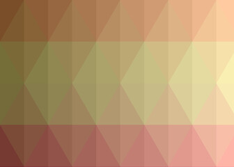 Obraz premium Abstract color Low-Polygones Generative Art background illustration