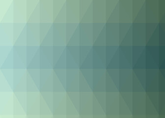 Fototapeta premium Abstract color Low-Polygones Generative Art background illustration