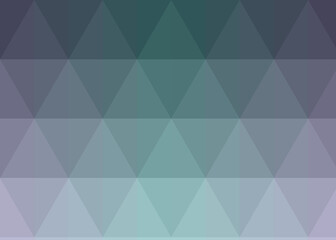 Obraz premium Abstract color Low-Polygones Generative Art background illustration