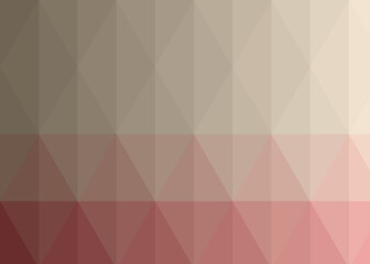 Fototapeta premium Abstract color Low-Polygones Generative Art background illustration