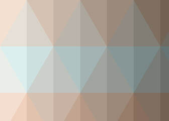 Obraz premium Abstract color Low-Polygones Generative Art background illustration
