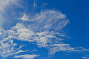 Blue sky over Sydney, Australia