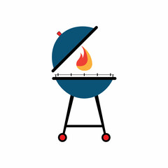 Barbecue icon vector illustration