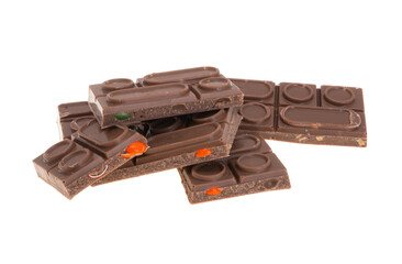 chocolate isolated