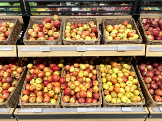 buying fruits at the market