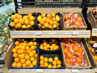buying fruits at the market