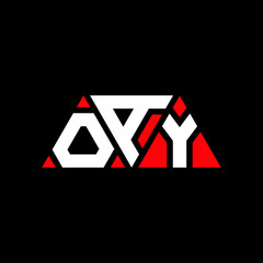 OAY triangle letter logo design with triangle shape. OAY triangle logo design monogOAm. OAY triangle vector logo template with red color. OAY triangular logo Simple, Elegant, and Luxurious Logo...