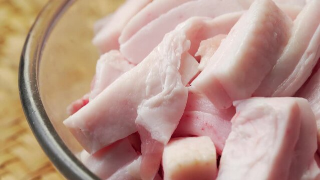 Classic side dish - lard residue