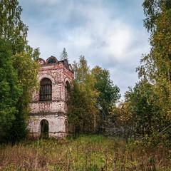 abandoned Orthodox church